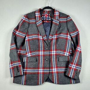 Boden Heritage British Tweed Women’s Blazer Jacket 100% Wool US Sz 16R